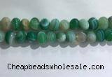 CNG8385 15.5 inches 12*16mm nuggets striped agate beads wholesale