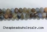 CNG8387 15.5 inches 12*16mm nuggets striped agate beads wholesale