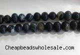 CNG8390 15.5 inches 12*16mm nuggets striped agate beads wholesale