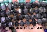 CNG8600 12*16mm - 13*18mm faceted nuggets labradorite beads