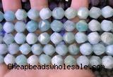 CNG8712 15.5 inches 10mm faceted nuggets amazonite gemstone beads