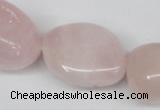 CNG97 15.5 inches 10*18mm - 18*25mm nuggets rose quartz gemstone beads