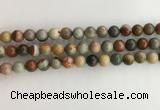 CNI371 15.5 inches 8mm round American picture jasper beads