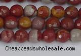 CNJ309 15.5 inches 6mm faceted round noreena jasper beads