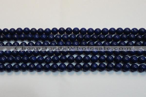 CNL1056 15.5 inches 7.5mm - 8mm round AAA grade natural lapis lazuli beads