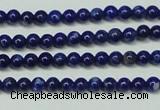 CNL1250 15.5 inches 3mm round natural lapis lazuli beads