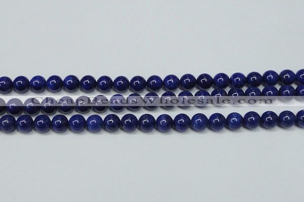 CNL1253 15.5 inches 8mm round natural lapis lazuli beads