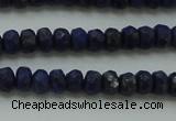 CNL1400 15.5 inches 2.5*4mm faceted rondelle lapis lazuli beads