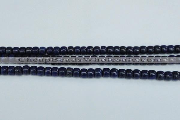 CNL1505 15.5 inches 6*9mm drum lapis lazuli beads wholesale