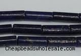 CNL1508 15.5 inches 4*12mm tube lapis lazuli beads wholesale