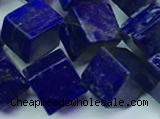 CNL1672 15.5 inches 11*11mm cube lapis lazuli gemstone beads