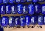 CNL1692 15.5 inches 2.5*5mm - 4*6mm rondelle lapis lazuli beads