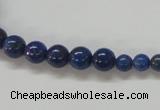 CNL233 15.5 inches multi-size round natural lapis lazuli beads wholesale