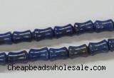 CNL238 15.5 inches 6*8mm bamboo shape natural lapis lazuli beads wholesale