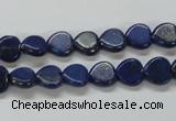 CNL242 15.5 inches 8*8mm heart natural lapis lazuli beads wholesale