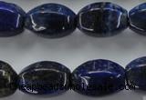 CNL637 15.5 inches 13*19mm star fruit shaped natural lapis lazuli beads