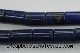 CNL887 15.5 inches 10*14mm tube natural lapis lazuli gemstone beads