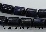 CNL888 15.5 inches 10*14mm tube natural lapis lazuli gemstone beads