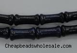 CNL913 15.5 inches 8*18mm bone natural lapis lazuli gemstone beads