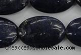 CNL946 15.5 inches 20*30mm oval natural lapis lazuli gemstone beads