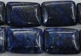 CNL976 15.5 inches 18*25mm rectangle natural lapis lazuli gemstone beads