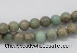 CNS01 16 inches 8mm round natural serpentine jasper beads wholesale