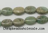 CNS11 16 inches 10*14mm oval natural serpentine jasper beads