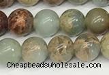 CNS331 15.5 inches 6mm round serpentine jasper beads wholesale