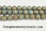 CNS337 15.5 inches 18mm round serpentine jasper beads wholesale