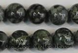 CNS403 15.5 inches 10mm round natural serpentine jasper beads