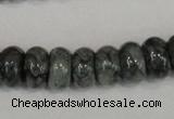 CNS412 15.5 inches 5*8mm rondelle natural serpentine jasper beads