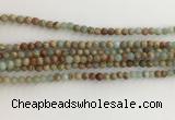 CNS700 15.5 inches 4mm round serpentine jasper beads wholesale