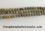 CNS701 15.5 inches 6mm round serpentine jasper beads wholesale