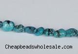 CNT17 16 inches natural turquoise chip beads wholesale