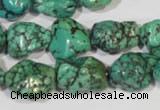 CNT248 15.5 inches 12*14mm - 15*18mm nuggets natural turquoise beads