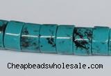 CNT26 16 inches 9*14mm wheel natural turquoise beads wholesale