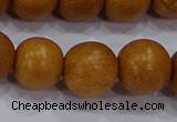 CNW05 15.5 inches 12mm round nangka wood beads wholesale