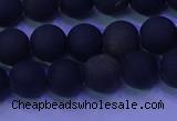 COB277 15.5 inches 4mm round matte golden obsidian beads wholesale