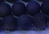 COB281 15.5 inches 12mm round matte golden obsidian beads wholesale