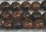 COB751 15.5 inches 6mm round mahogany obsidian beads wholesale