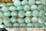 COIN116 15 inches 16mm coin green aventurine jade beads