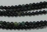 COJ300 15.5 inches 4mm round Indian bloodstone beads wholesale