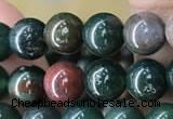 COJ331 15.5 inches 6mm round Indian bloodstone beads wholesale