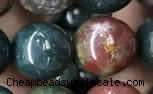 COJ334 15.5 inches 12mm round Indian bloodstone beads wholesale