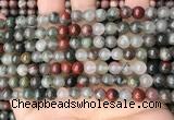 COJ481 15.5 inches 6mm round blood jasper beads wholesale