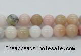 COP03 15.5 inches 8mm round natural pink opal beads wholesale