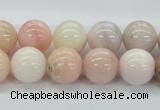 COP05 15.5 inches 12mm round natural pink opal beads wholesale