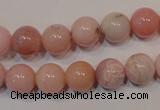 COP1004 15.5 inches 10mm round natural pink opal gemstone beads