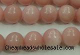 COP1214 15.5 inches 12mm round Chinese pink opal gemstone beads