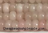 COP1236 15.5 inches 2.5*4mm rondelle Chinese pink opal beads